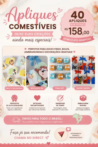Apliques Comestíveis