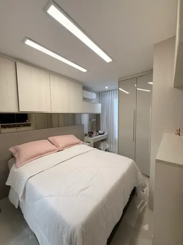 CAMA E COLCHÃO DE CASAL ORTOBOM ALL BLACK - MOLAS ENSACADAS