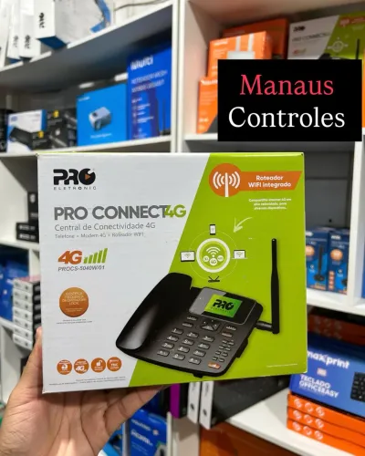 Celular de Mesa Rural 3G 4G com Wifi Pro Connect ( Promoção )