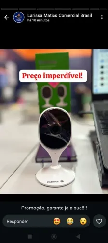 Câmera wi-fi Intelbras 