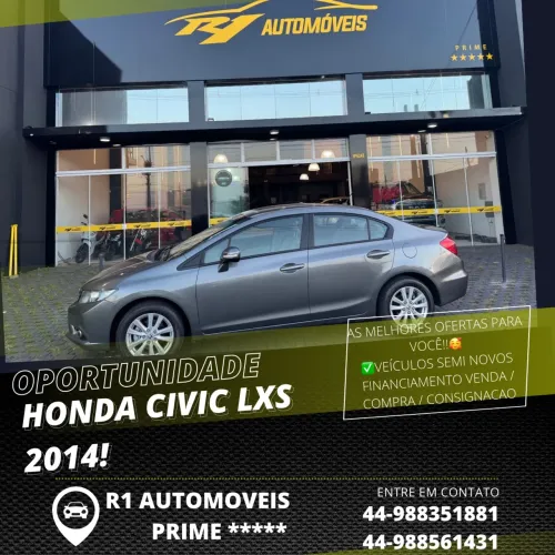 Honda Civic Sedan LXR 2.0 Flexone 16V Aut. 4P 2014
