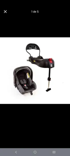 Bebê Conforto Safety 1st Discover + Base Isofix