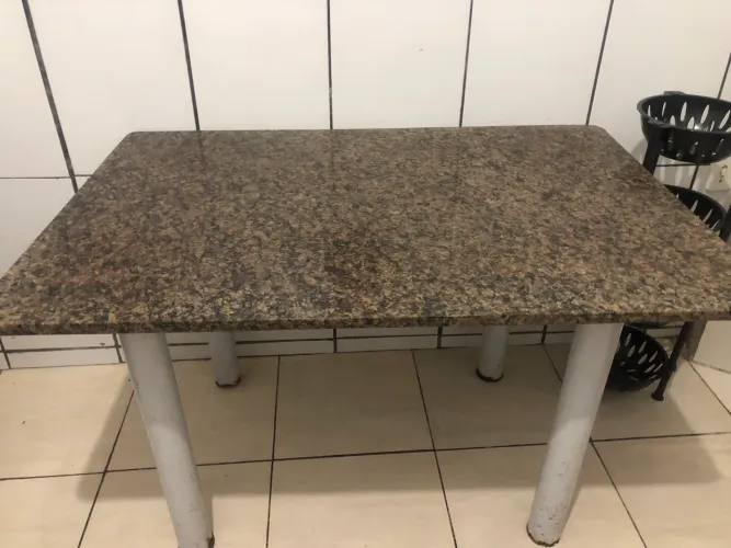 Mesa de mármore!