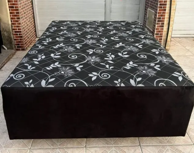 Cama casal unibox molas