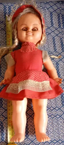 Boneca Antiga Chapeuzinho Vermelho Da Atma Anos 80
