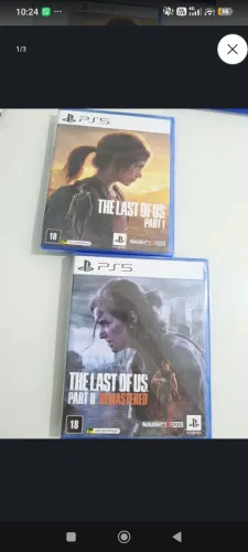 The leste of us PS5 kit parte 1 e 2 