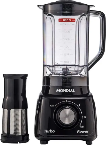 Liquidificador Mondial Turbo 550W 2,2L - Novo na Caixa
