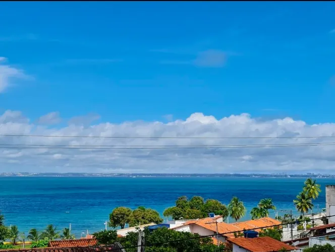 Casa aluguel com piscina ampla Enseada do Sol Ilha Itaparica Vera Cruz