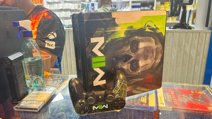 Ps4 Slim 10BLOQUEADO Loja Física Garantia Parcelo Troco 1 Controle