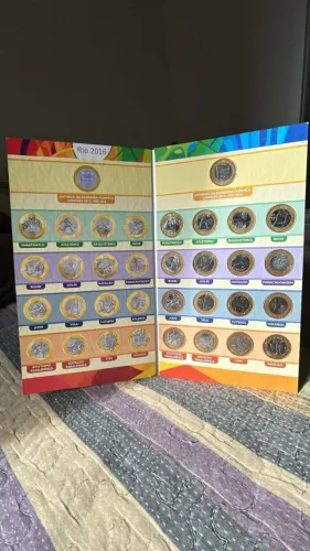 cedulas e moedas antiga