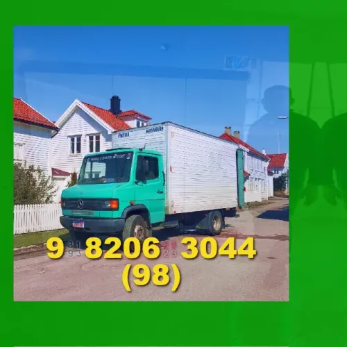 frete para sua mudança no Monte Castelo! Transporte rápido e seguro!