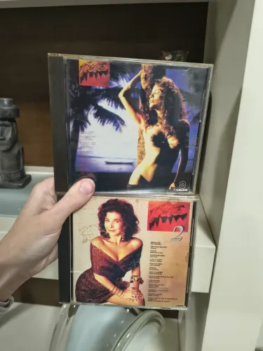 Lote 2 CDs da Novela Tieta Vol. 1 e Vol. 2 (1989)