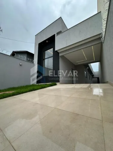 Casa 3 dormitórios para Venda em Aparecida de Goiânia, Parque Veiga Jardim, 3 dormitórios,