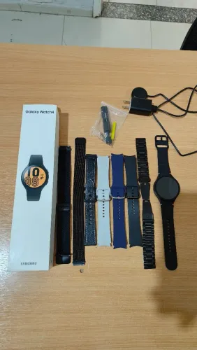Smartwatch Galaxy Watch4 Bt 44mm 16gb 1,5gb Ram Preto Samsung