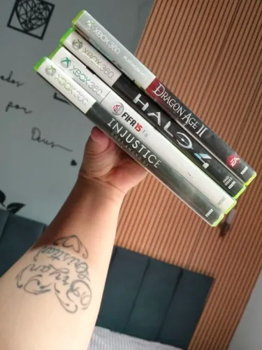 Lote completo 04 jogos originais por 99,99