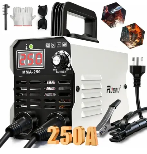 Máquina De Solda Inversora MMA 250A Sem Gás