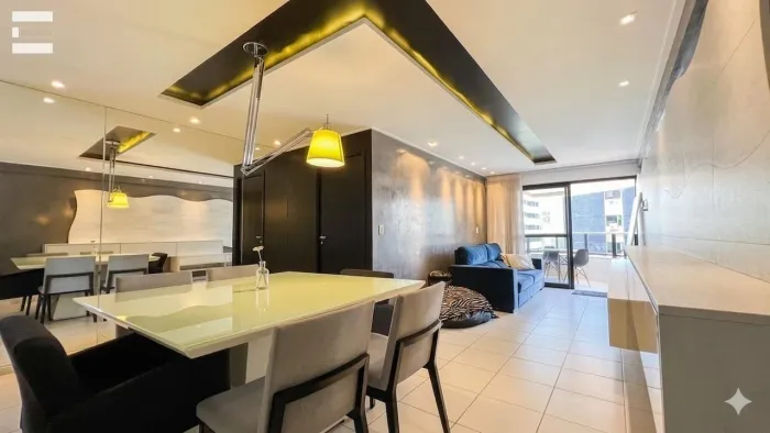 Apartamento Mobiliado com 110m² para Alugar na Jatiúca Edifício Samoa