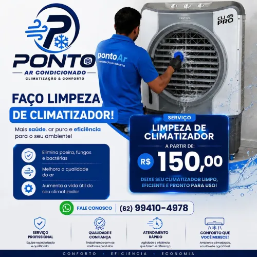 Higienização de climatizador
