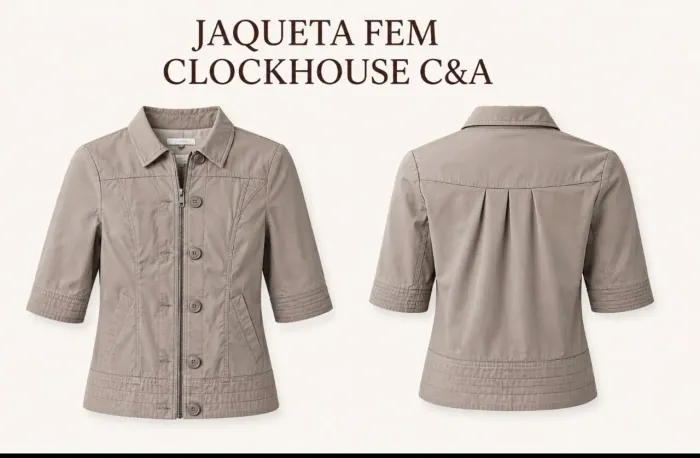 R$35 CASAQUINHOS BLAZERS FEM P/M 2 POR R$60