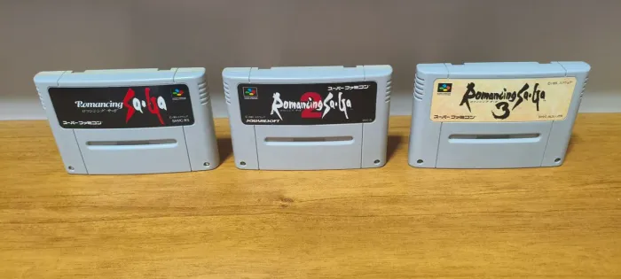Trilogia Romancing Saga - Super SNES / famicom
