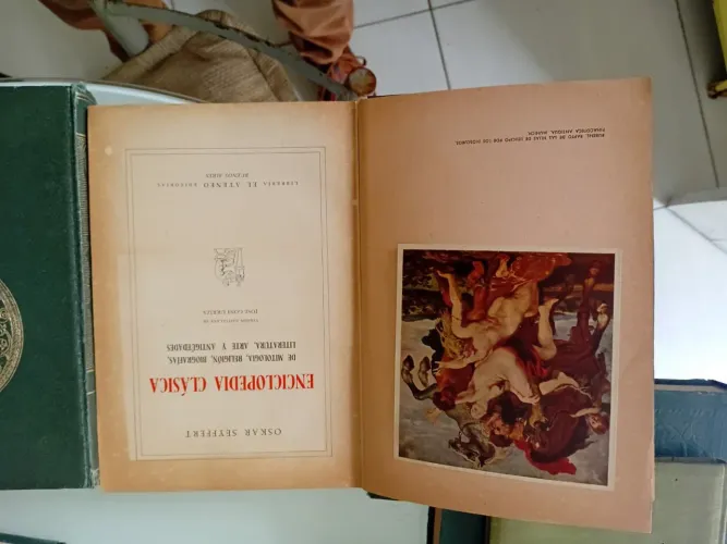 Livros Enciclopédia clássica de arte antigos