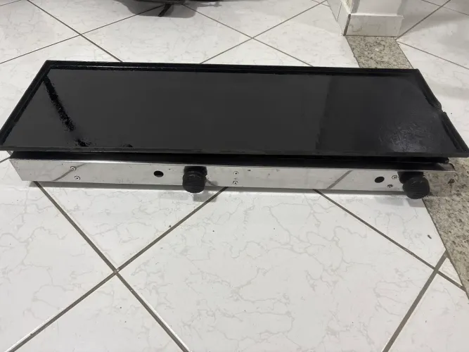 Chapa para lanches a gás