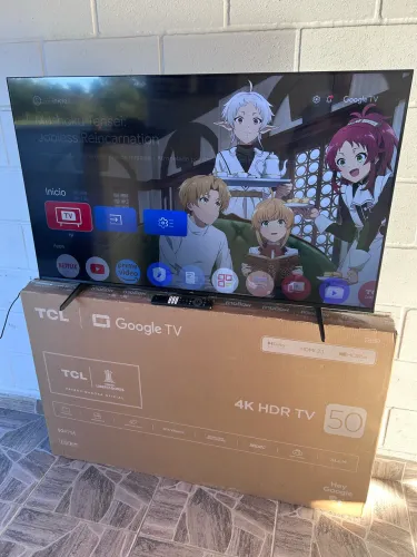 Smart TV 50 polegadas 4K TCL GoogleTV