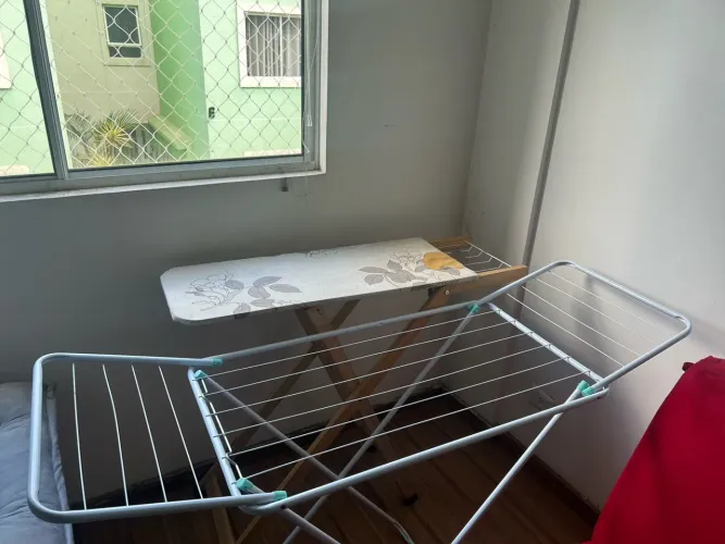 Tábua de Passar Roupa + Varal de Chão 