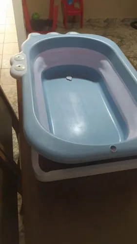 Banheira para bebê portátil dobrável