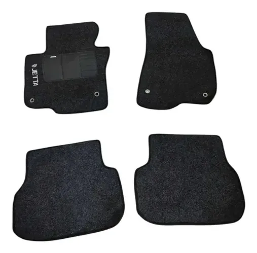 Jogo Tapete Volkswagen Jetta 2.0 Tsi 2010 2011 2012 Preto