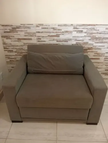 Poltrona Cama de Solteiro Assento Dobrável 