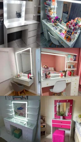 Penteadeira camarim com valores acima de R$ 600,00
