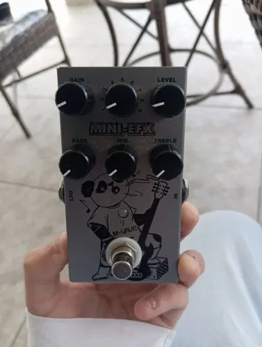 Pedal Mini EFX: Overdrive, Distortion, Boost