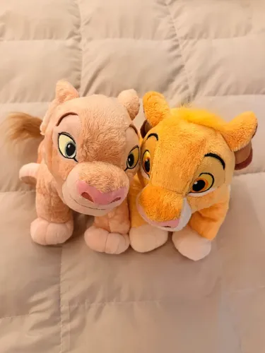Pelucias Disney SIMBA e NALA casal