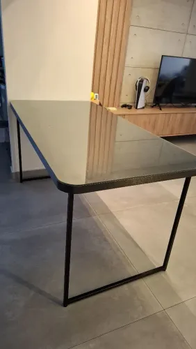 Mesa em Metalon e MDF 1, 60x80cm 