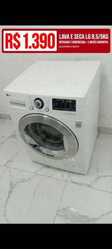 Lava e seca lG 8.5kg revisada com garantia entrega grátis !