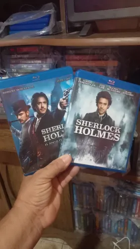 Filme Sherlock Holmes em blu-ray