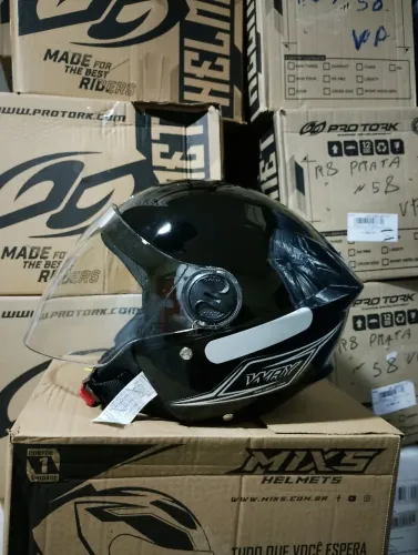 Capacete aberto novos - ENT GRÁTIS 