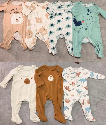 lote macacão carters shein, cozy pixies 3 a 9 meses otimo estado
