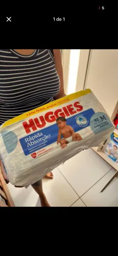Vendo Huggies Máxima Proteção 92 uni - M