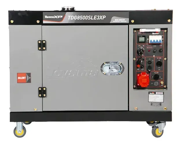 Gerador portátil Toyama trifásico 7,5 Kva 380V - TDG8500SLE3XP