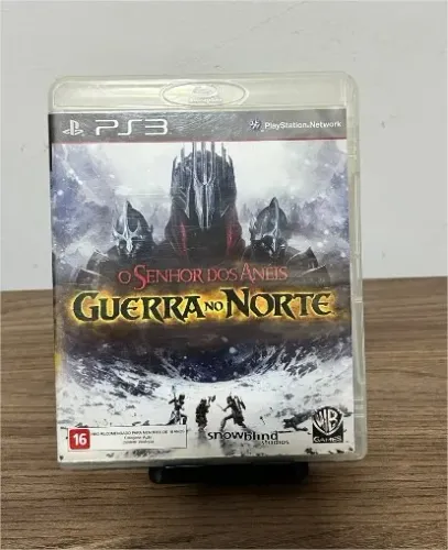 Jogo O Senhor dos Anéis - Guerra do Norte - PS3