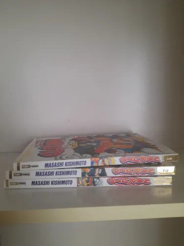 Mangá Naruto edição Gold, vol 1 ao 3