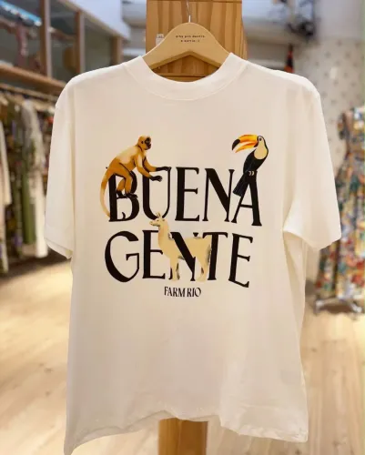 T-shirt Média Buena Gente PP Farm