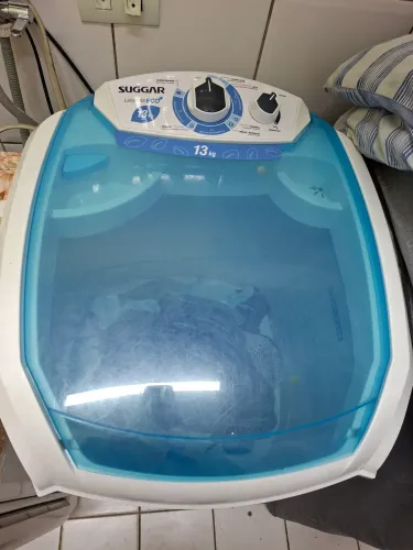 Tanquinho semiautomática 13kg Suggar