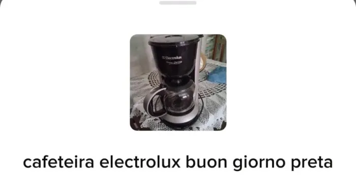 Cafeteira Electrolux