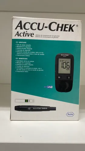Medidor monitoramento de glicose Accu Active