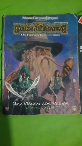 Livro RPG D&D forget realms uma viagem aos reinos