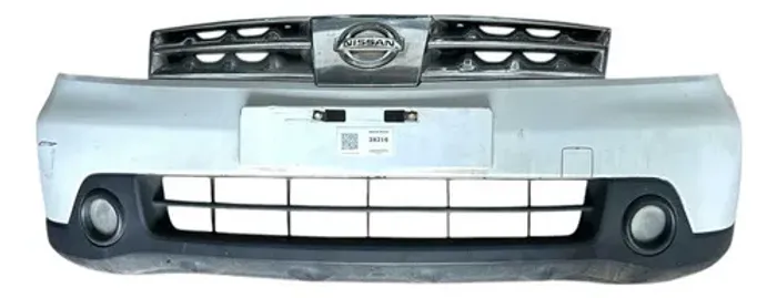 Parachoque Dianteiro Nissan Livina 2014 Com Detalhe Branco