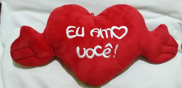 Almofada de coração 